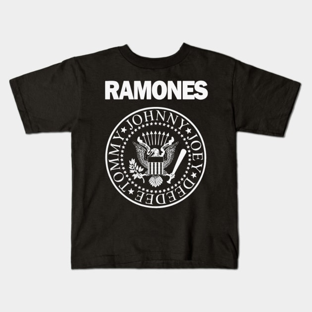 Ramones Band Rebellion Forever Punk Spirit Kids T-Shirt by Rutha CostumeFashionModel